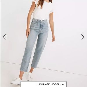 Madewell balloon jeans petite